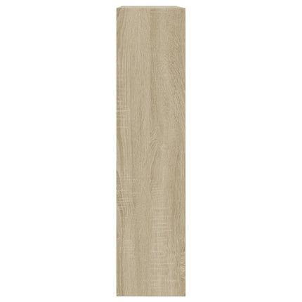 skoreol 80x21x87,5 cm konstrueret træ sonoma-eg