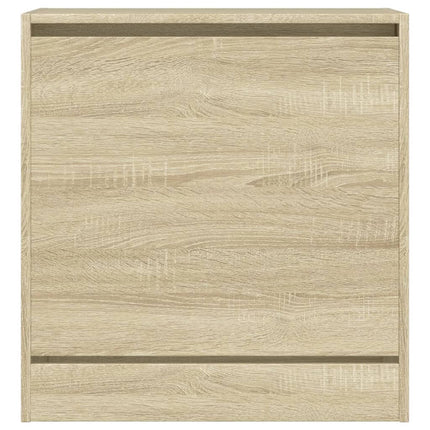 skoreol 60x34x63,5 cm konstrueret træ sonoma-eg