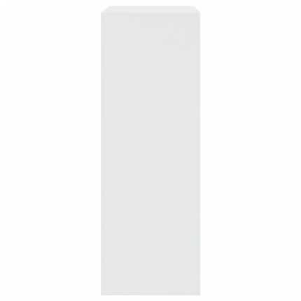 skoreol 60x34x96,5 cm konstrueret træ hvid