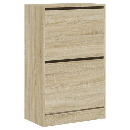 skoreol 60x34x96,5 cm konstrueret træ sonoma-eg