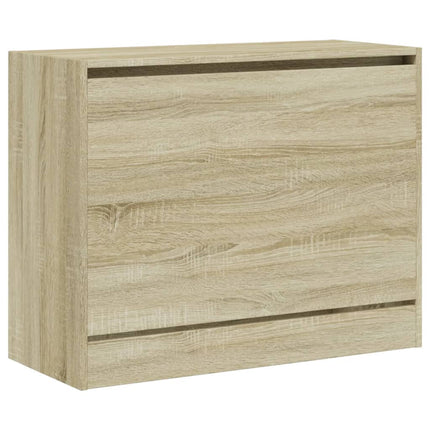 skoreol 80x34x63 cm konstrueret træ sonoma-eg
