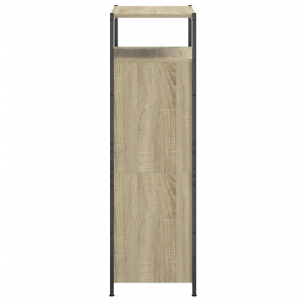skoreol 60x34x112 cm konstrueret træ sonoma-eg