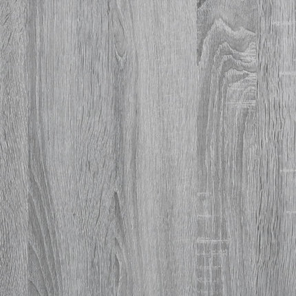skoreol 75x34x112 cm konstrueret træ grå sonoma-eg