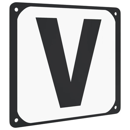 dressurbogstaver 12 stk. stål