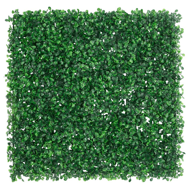 kunstige hække 24 stk. 50x50 cm grøn