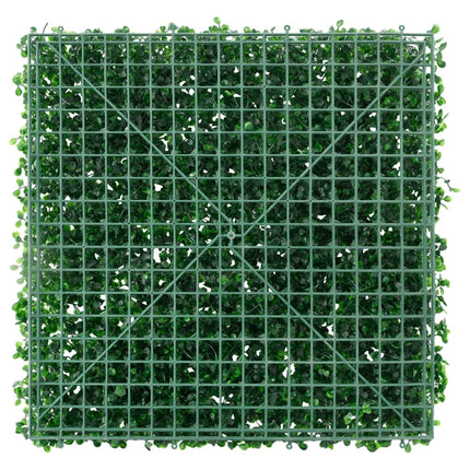 kunstige hække 24 stk. 50x50 cm grøn