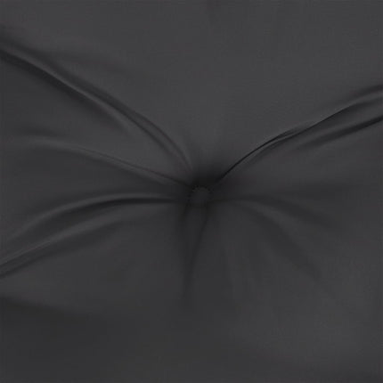 Udendørspude 4 stk. Sort 100 x 50 x 7 cm