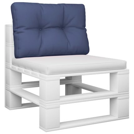 pallehynde 50x40x12 cm stof marineblå