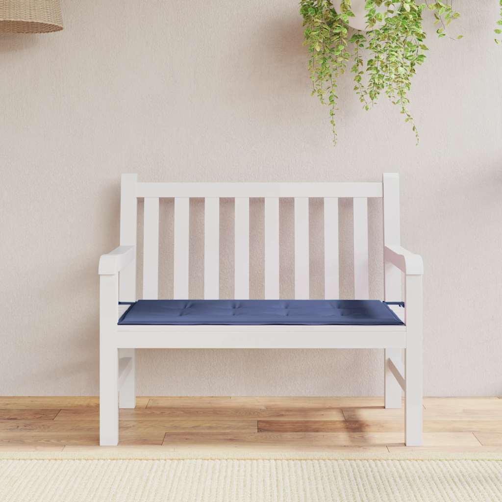 hynde til havebænk 120x50x4 cm oxfordstof marineblå
