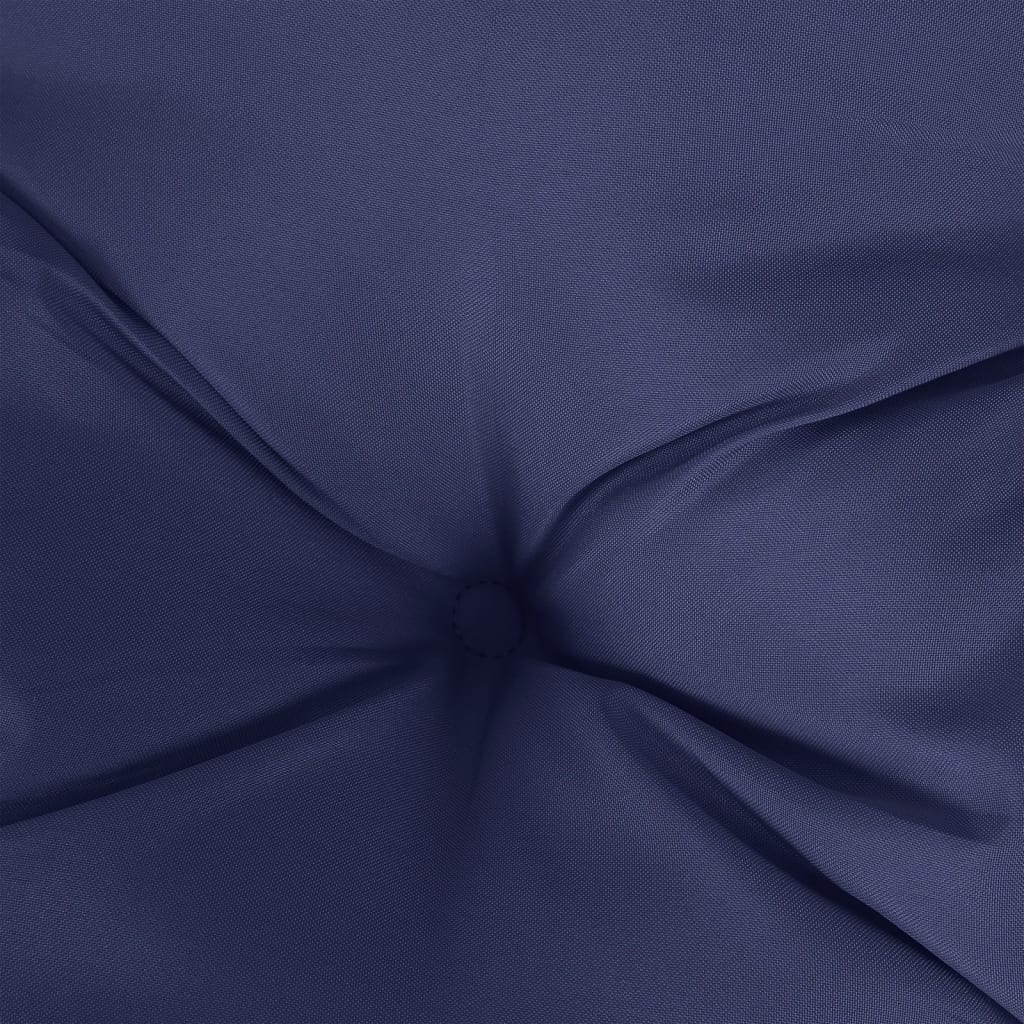 hynder til havebænk 2 stk. 180x50x7 cm oxfordstof marineblå