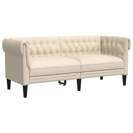 2-personers chesterfieldsofa hør