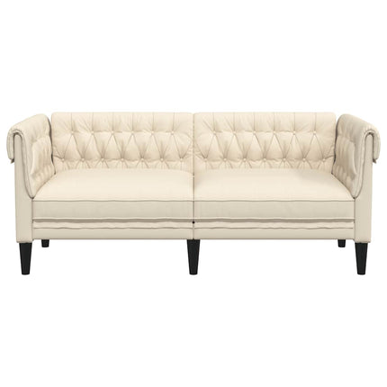 2-personers chesterfieldsofa hør