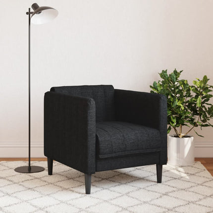 lænestol stof sort