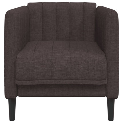 sofastol stof mørkebrun