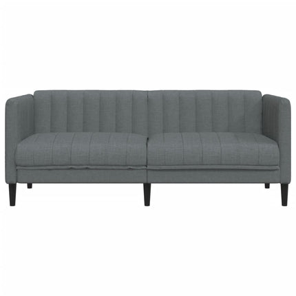 2-personers sofa stof mørkegrå