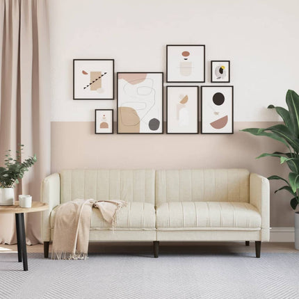3-personers sofa hør