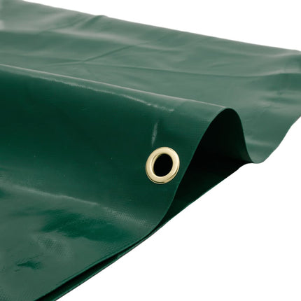 presenning 5x6 m 650 g/m² grøn