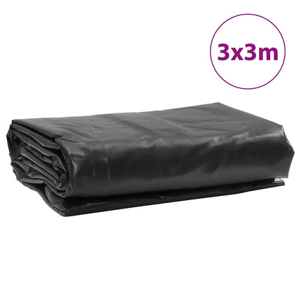 presenning 3x3 m 650 g/m² antracitgrå