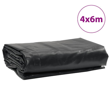 presenning 4x6 m 650 g/m² antracitgrå