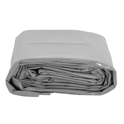 presenning 3x6 m 650 g/m² grå