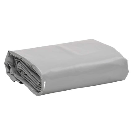 presenning 4x6 m 650 g/m² grå