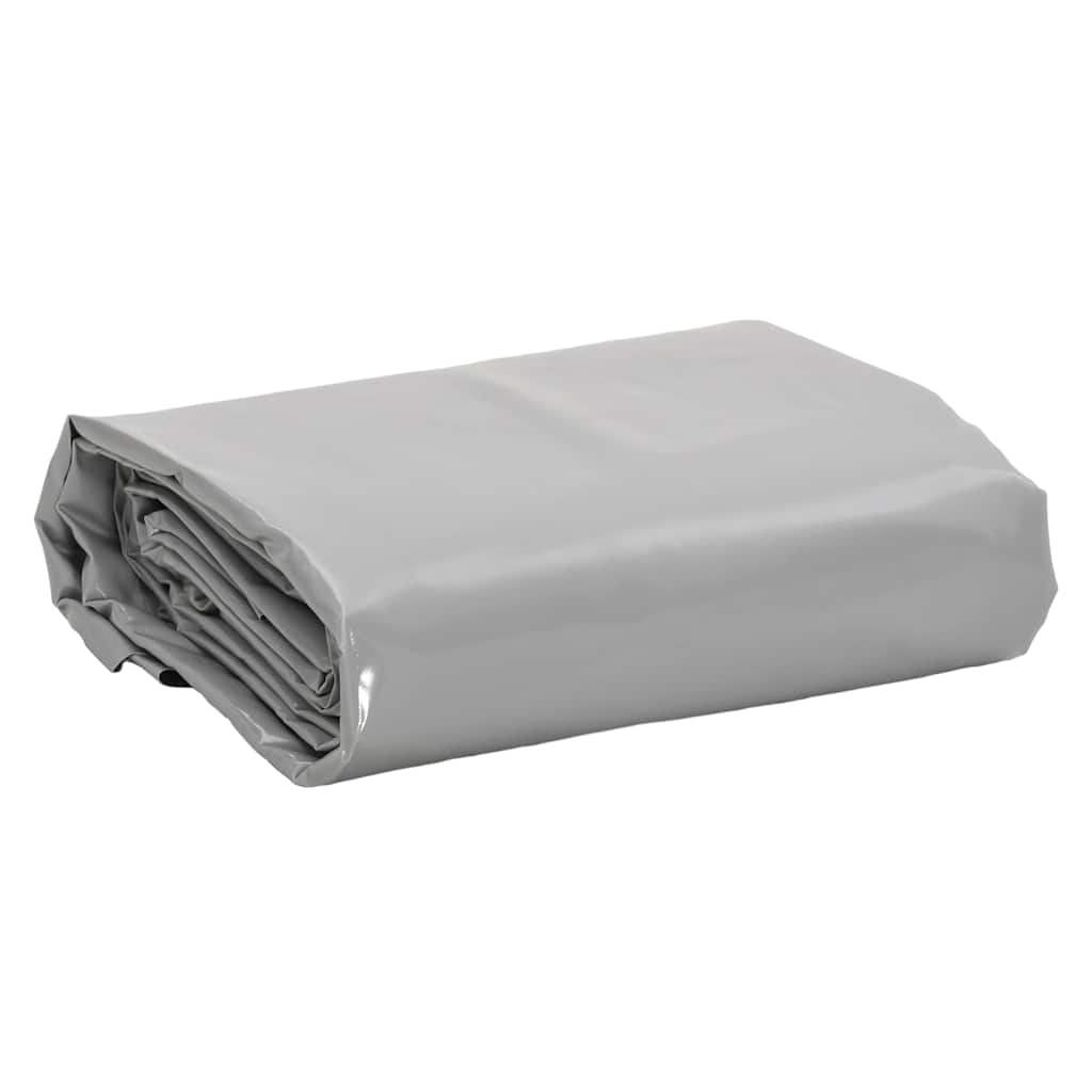 presenning 5x5 m 650 g/m² grå