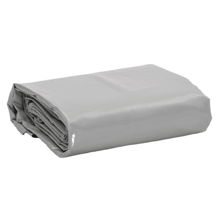 presenning 5x6 m 650 g/m² grå
