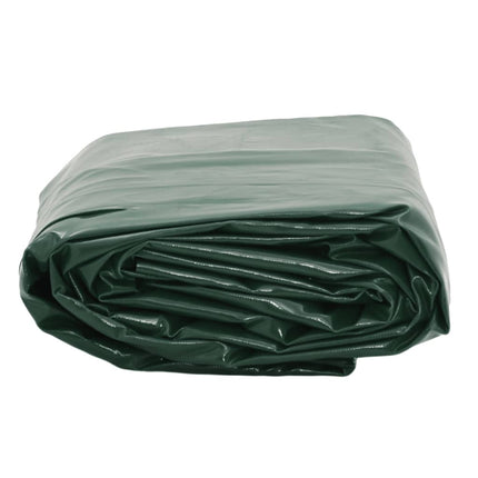 presenning 3x6 m 650 g/m² grøn