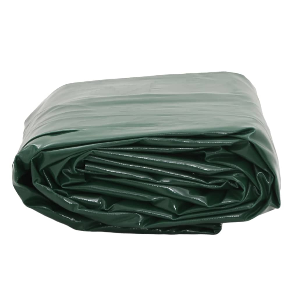 presenning 2,5x4,5 m 650 g/m² grøn