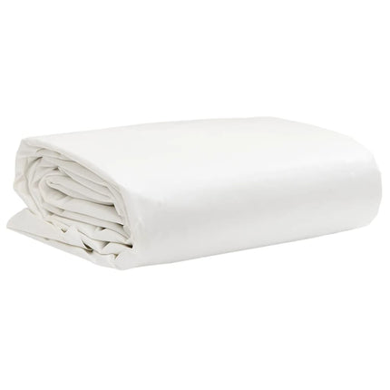 presenning 1,5x2 m 650 g/m² hvid