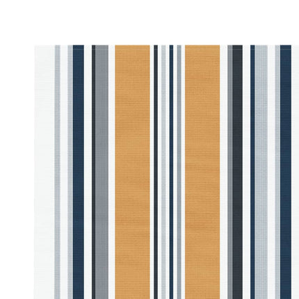 udskiftningsdug til markise 380x345 cm polyester orange og blå