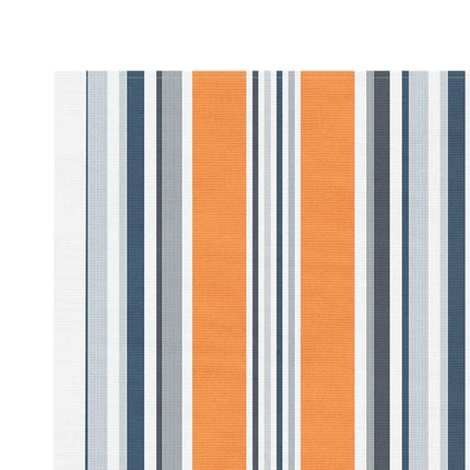 udskiftningsdug til markise 480x345 cm polyester orange og blå
