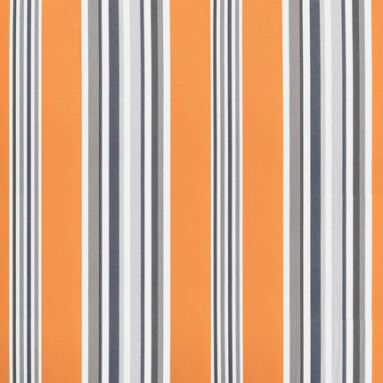 udskiftningsdug til markise 480x345 cm polyester orange og blå