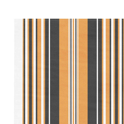 udskiftningsdug til markise 4x3,5 m polyester orange og sort