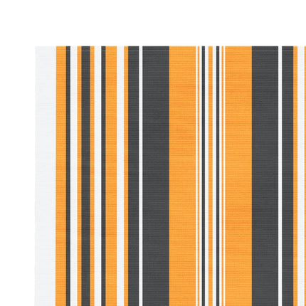 udskiftningsdug til markise 6x3 m polyester orange og sort