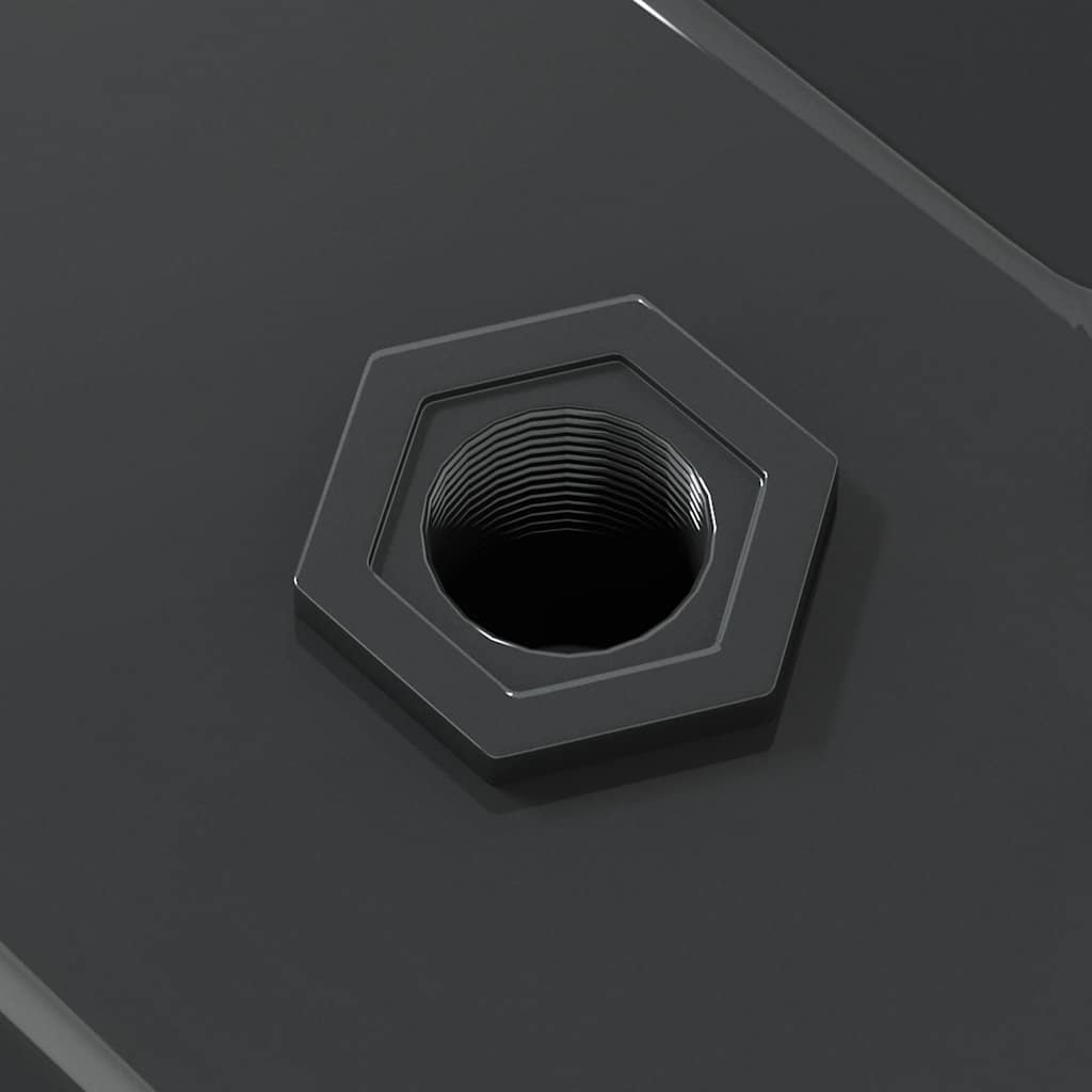 væghylder 2 stk. 100x23,5x3 cm rustfrit stål sort