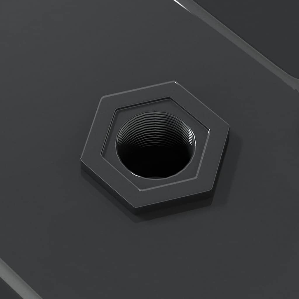 væghylder 2 stk. 75x40x3 cm rustfrit stål sort