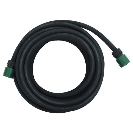 siveslange 0,6" 10 m gummi sort