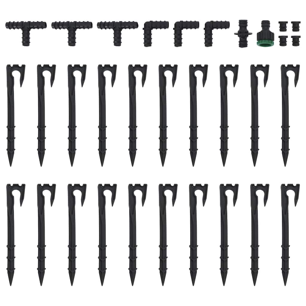 siveslange 0,6" 50 m gummi sort