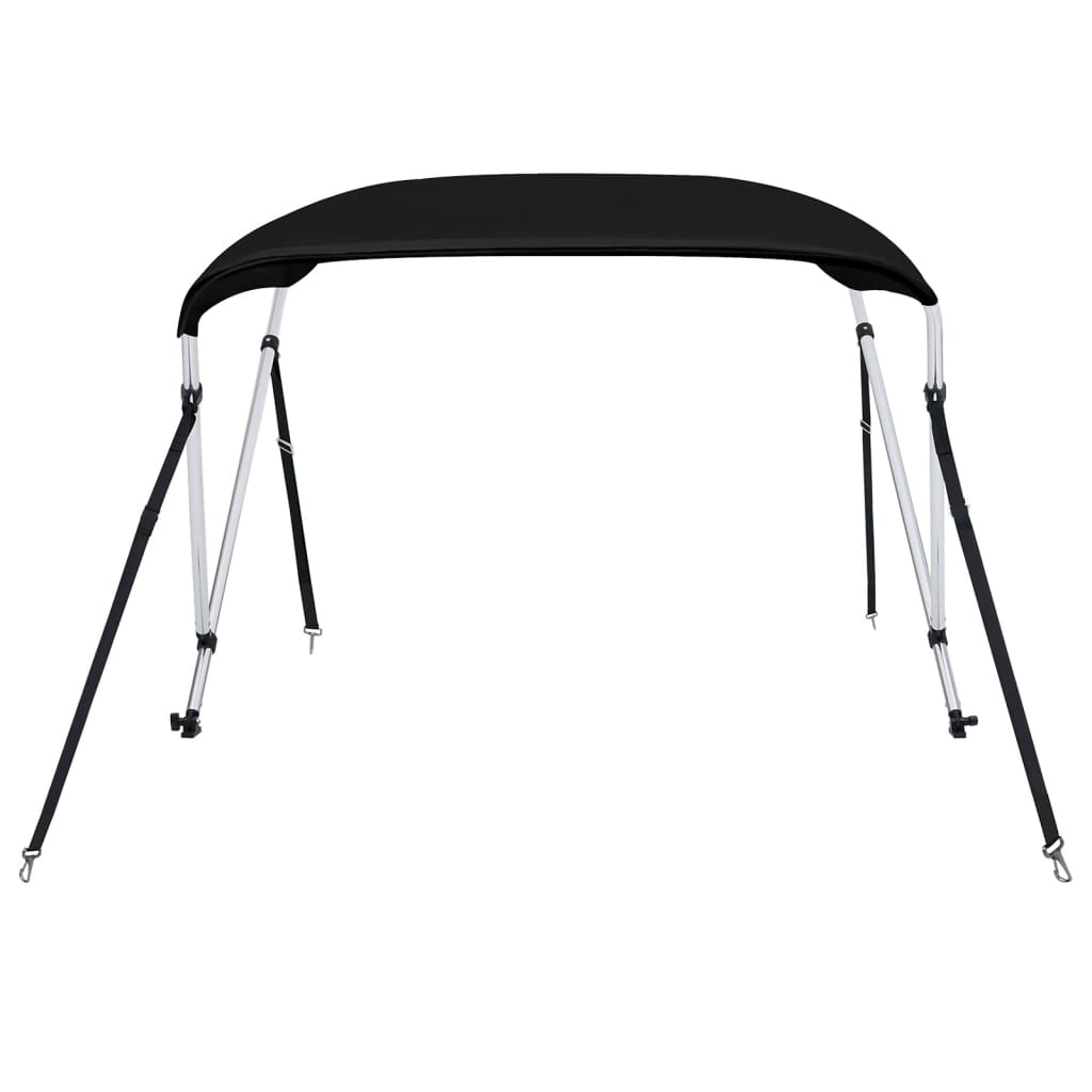biminitop med 2 buer 150x120x110 cm sort