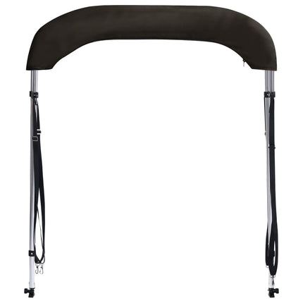 biminitop med 2 buer 150x120x110 cm sort