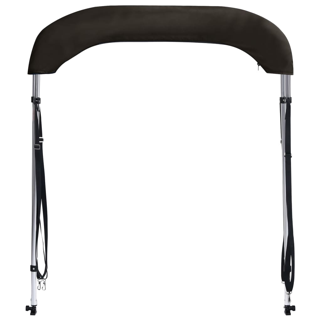 biminitop med 2 buer 150x120x110 cm sort
