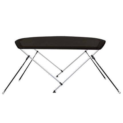 biminitop med 2 buer 150x120x110 cm sort