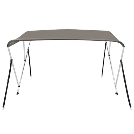 biminitop med 3 buer 183x140x137 cm grå
