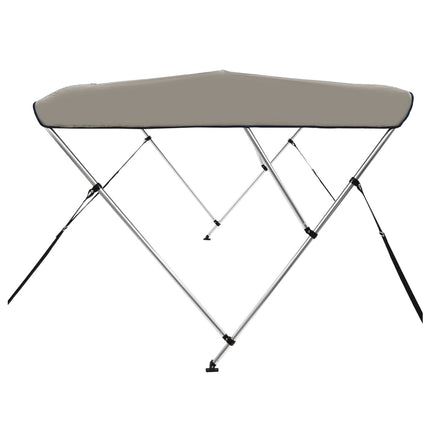 biminitop med 3 buer 183x140x137 cm grå