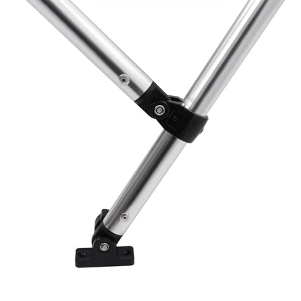 biminitop med 3 buer 183x140x137 cm sort