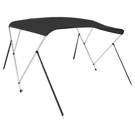 biminitop med 3 buer 183x160x137 cm sort