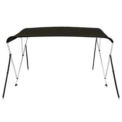 biminitop med 3 buer 183x160x137 cm sort