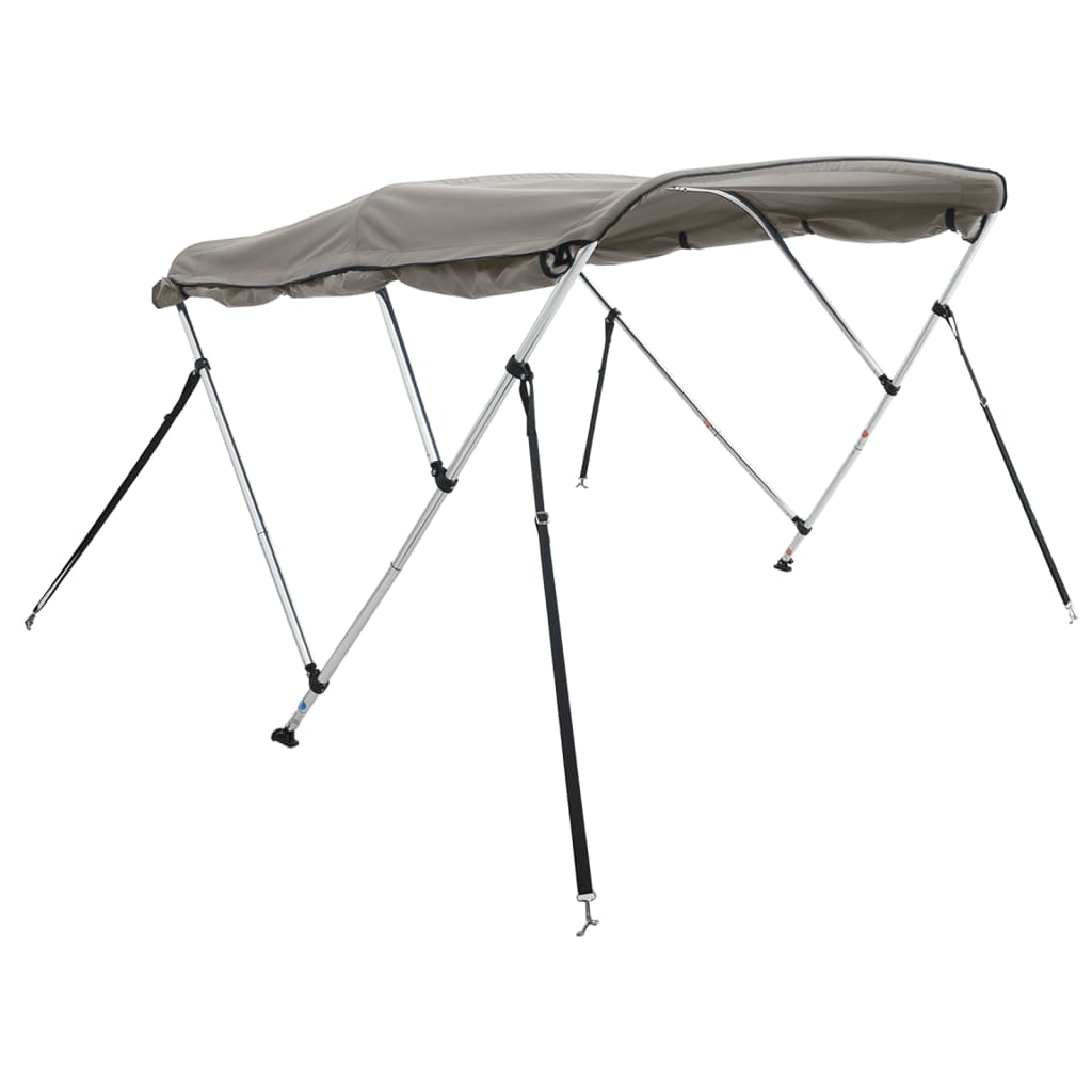 biminitop med 3 buer og sidevægge 183x(170-182)x137 cm