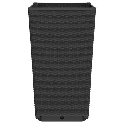 plantekurve 2 stk. 32,5x32,5x57 cm PP sort